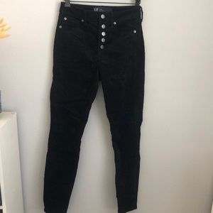 Gap high rise universal corduroy jeans